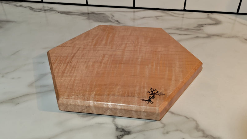 Maple Hexagon Charcuterie Board