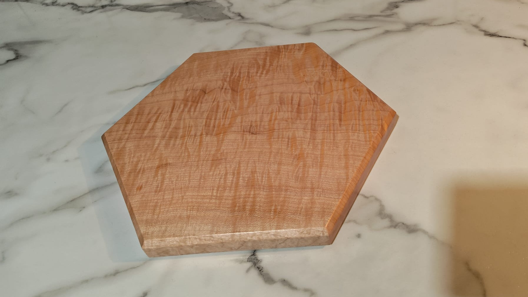Maple Hexagon Charcuterie Board